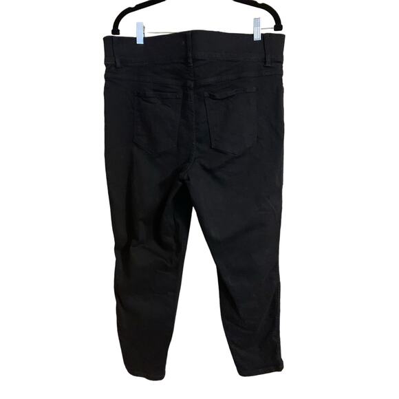 Spanx Black Denim Skinny Jean 1 x Style 20278Q Women's Pull On Pant - Picture 2 of 8